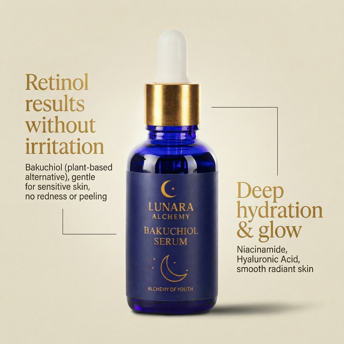 Lunara Alchemy Bakuchiol Serum 30ml